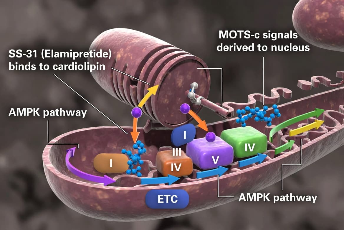 SS-31 and MOTS-c: Exploring Synergistic Mitochondrial Peptides in Research